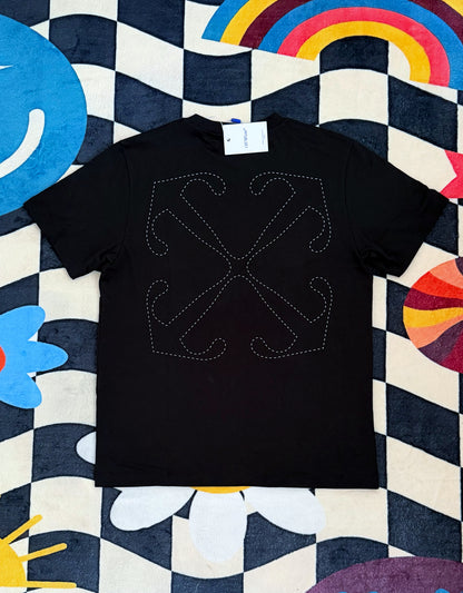 Off-White Embroidered Logo Tee