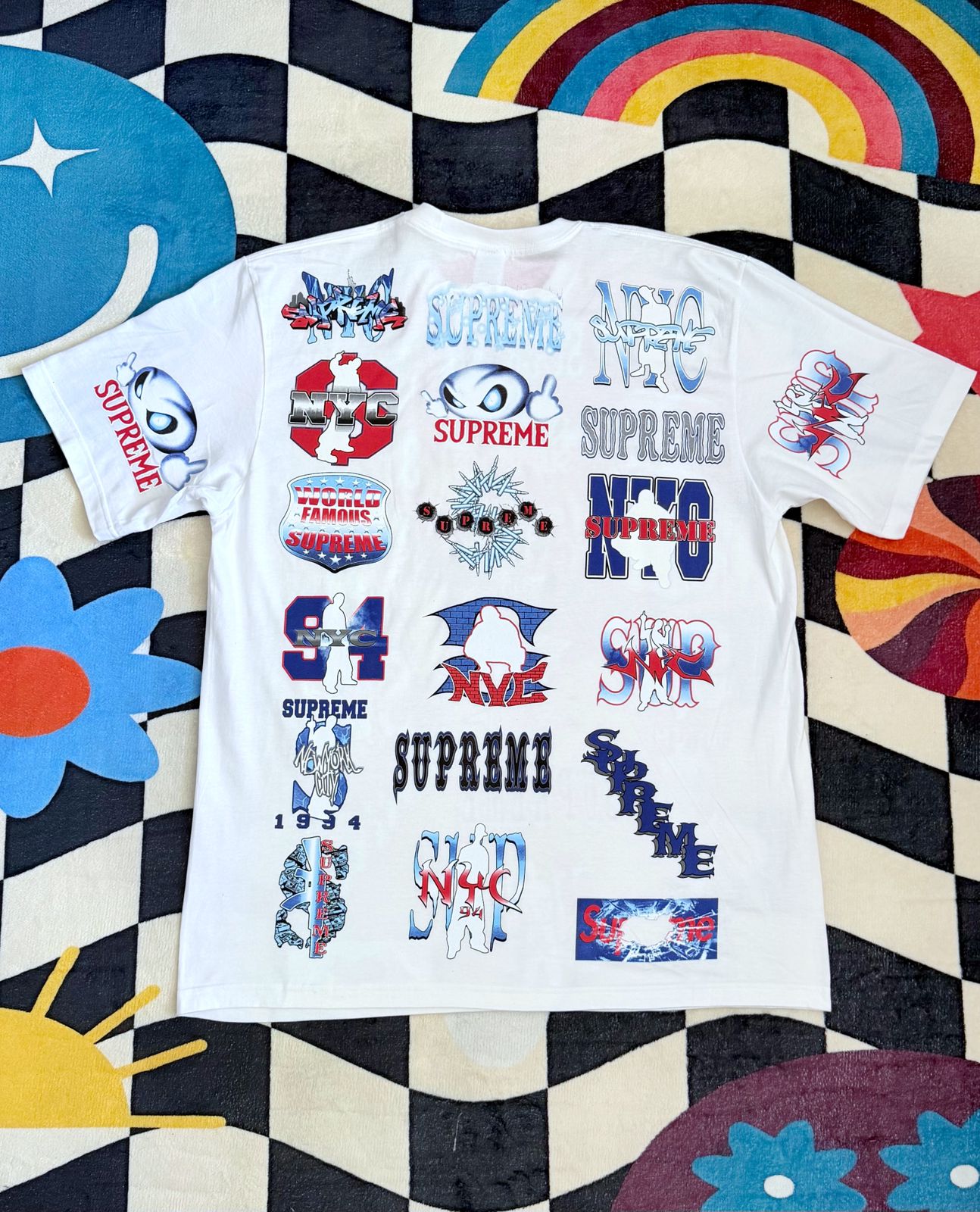 Supreme Flash Tee – White