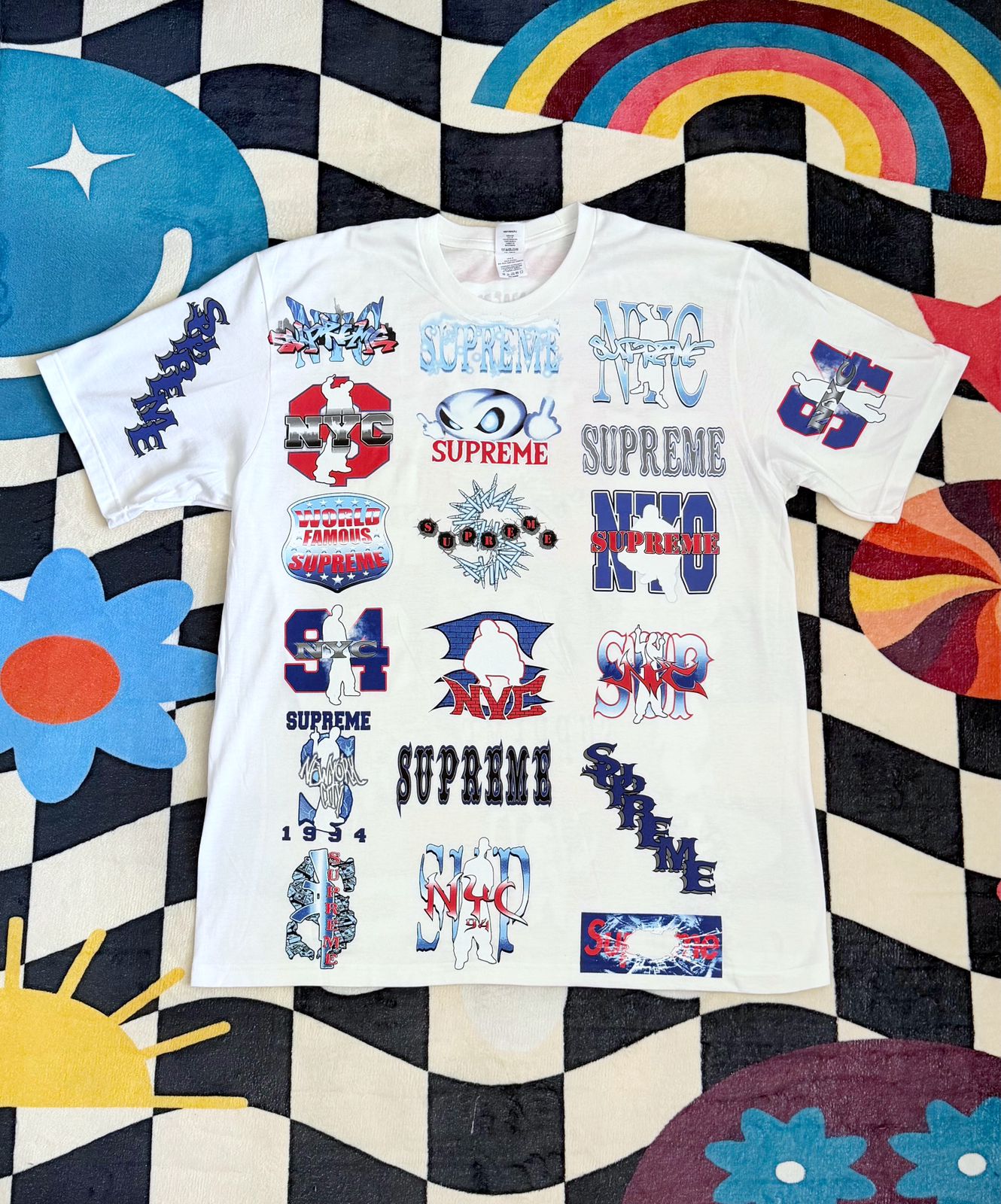 Supreme Flash Tee – White