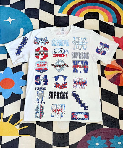 Supreme Flash Tee – White