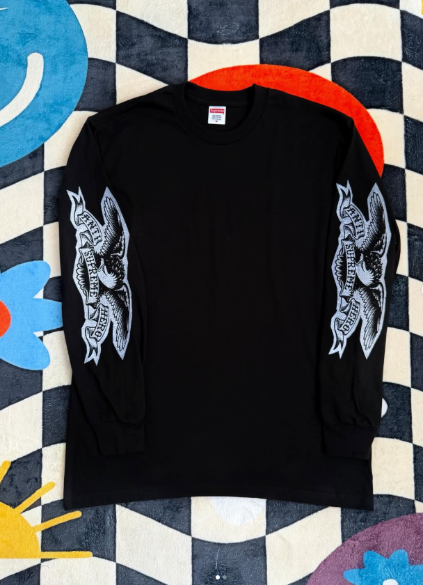 Supreme x Antihero Eagle Long Sleeve T-Shirt