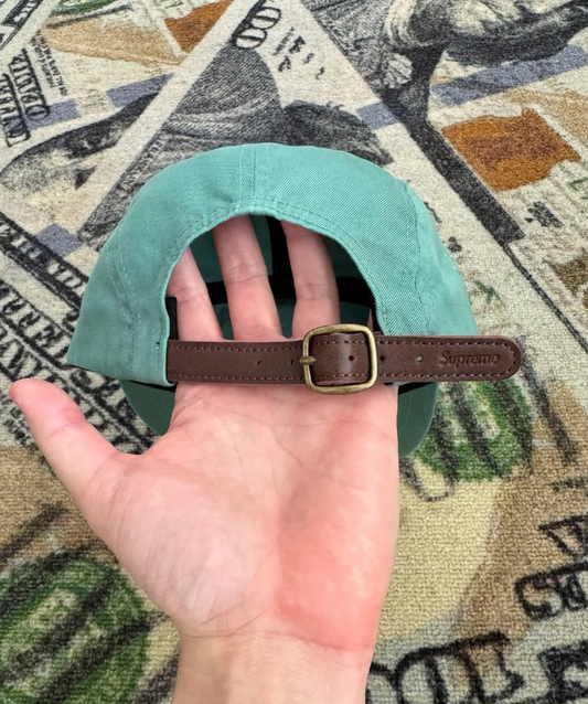 Supreme Washed Chino Twill Camp Cap – Sage