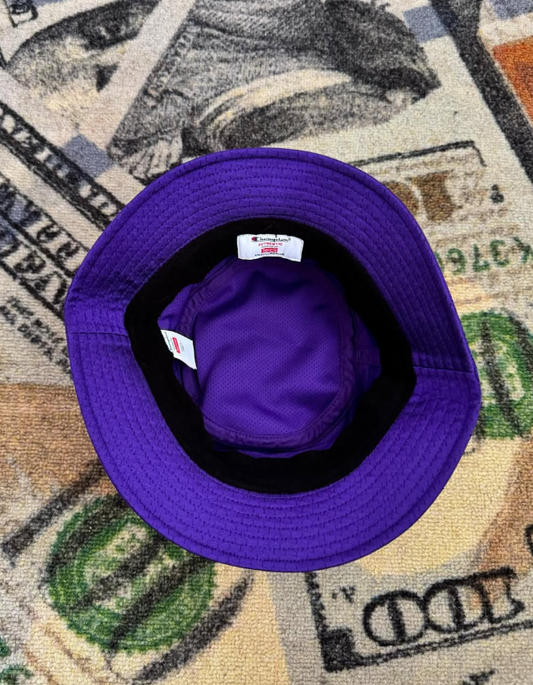 Supreme x Champion Bucket Hat – Purple