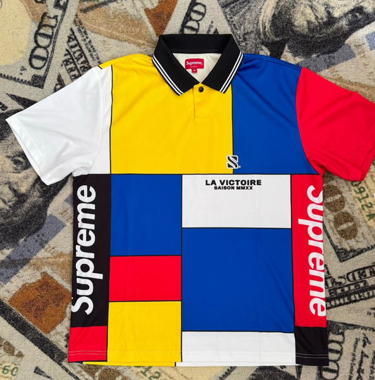 Supreme Colorblocked Soccer Polo