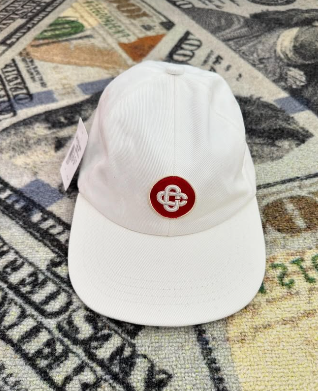 Casablanca Monogram Embroidered Cap